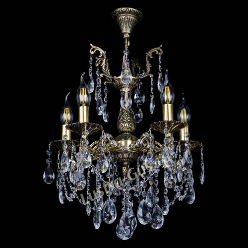 Бронзовая люстра Ариадна №5 Журавлик в Симферополе Гусь Хрустальный