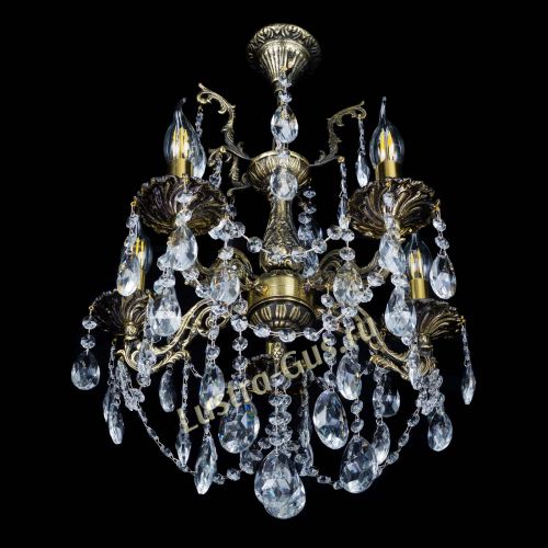 Бронзовая люстра Ариадна №5 Журавлик в Симферополе Гусь Хрустальный