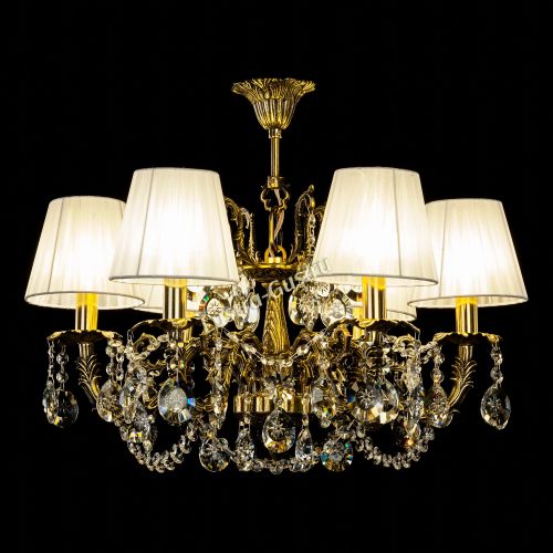 Бронзовая люстра Артемида №2 Прованс в Симферополе Гусь Хрустальный