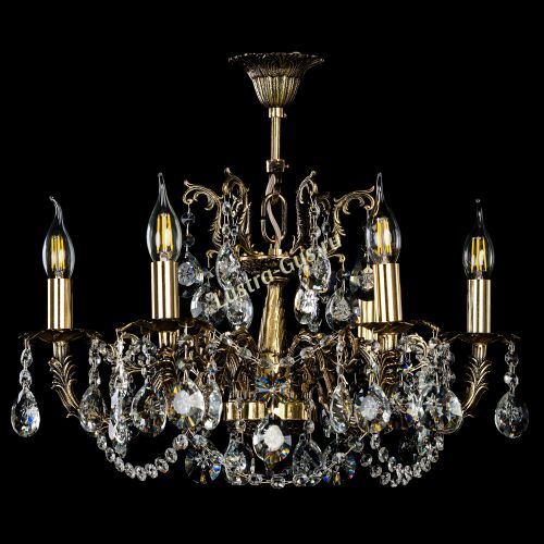 Люстра бронзовая Артемида №2 в Симферополе Гусь Хрустальный