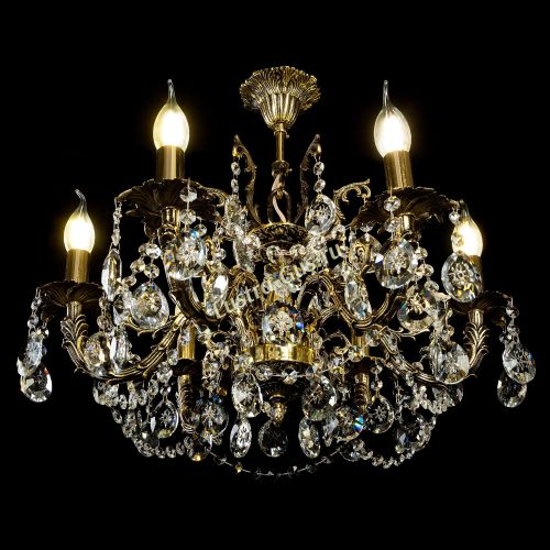 Люстра бронзовая Артемида №2 в Симферополе Гусь Хрустальный