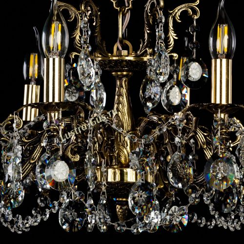 Люстра бронзовая Артемида №2 в Симферополе Гусь Хрустальный