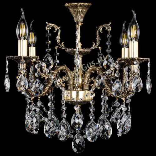 Люстра бронзовая Артемида №4 баден в Симферополе Гусь Хрустальный