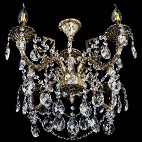 Люстра бронзовая Артемида №4 баден в Симферополе Гусь Хрустальный