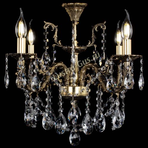 Люстра бронзовая Артемида №4 журавлик в Симферополе Гусь Хрустальный