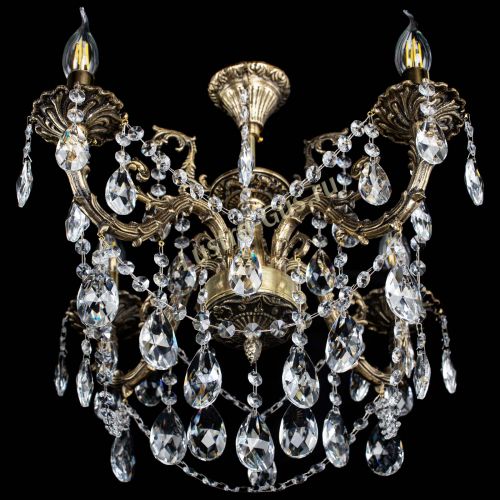 Люстра бронзовая Артемида №4 журавлик в Симферополе Гусь Хрустальный