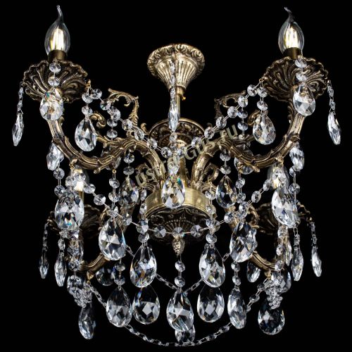 Люстра бронзовая Артемида №4 журавлик в Симферополе Гусь Хрустальный