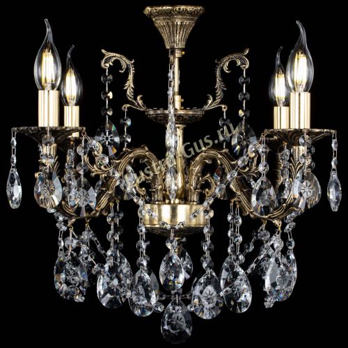 Люстра бронзовая Артемида №4 звезда в Симферополе Гусь Хрустальный