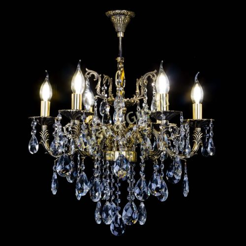 Бронзовая люстра Артемида №6 журавлик в Симферополе Гусь Хрустальный