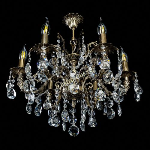 Бронзовая люстра Артемида в Симферополе Гусь Хрустальный