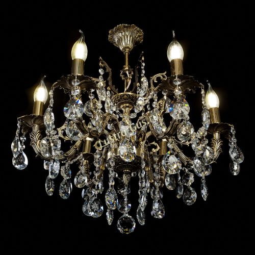 Бронзовая люстра Артемида в Симферополе Гусь Хрустальный