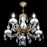 Люстра бронзовая Атланта из мрамора Баден №5/1 в Симферополе