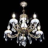 Люстра бронзовая Атланта из мрамора №5/1 Лучик в Симферополе