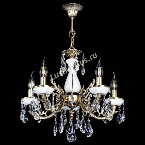 Люстра бронзовая Атланта из мрамора №5/1 Журавлик в Симферополе Гусь Хрустальный