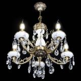 Люстра бронзовая Атланта из мрамора №5/1 Журавлик в Симферополе