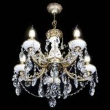 Люстра бронзовая Атланта из мрамора Баден №5/3 в Симферополе