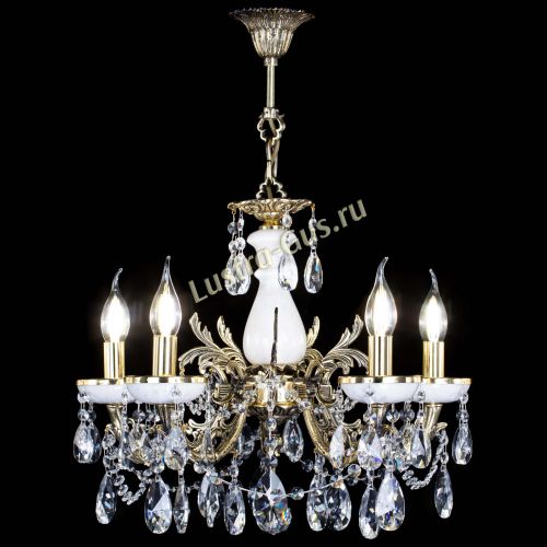 Люстра бронзовая Атланта из мрамора №5/3 Лучик в Симферополе Гусь Хрустальный