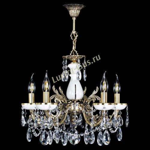 Люстра бронзовая Атланта из мрамора №5/3 Журавлик в Симферополе Гусь Хрустальный