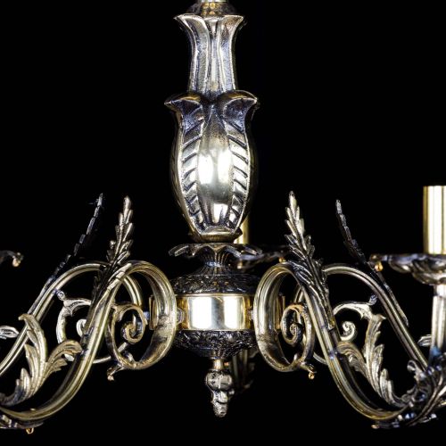 Люстра бронзовая Делия №6 журавлик в Симферополе Гусь Хрустальный