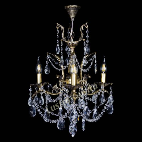 Бронзовая люстра Гелла №3 баден в Симферополе Гусь Хрустальный