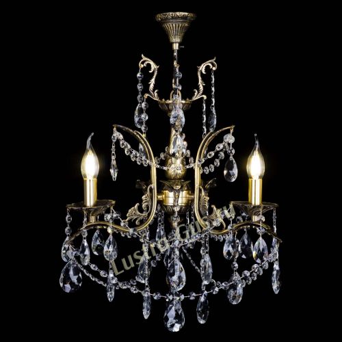 Бронзовая люстра Гелла №3 журавлик в Симферополе Гусь Хрустальный