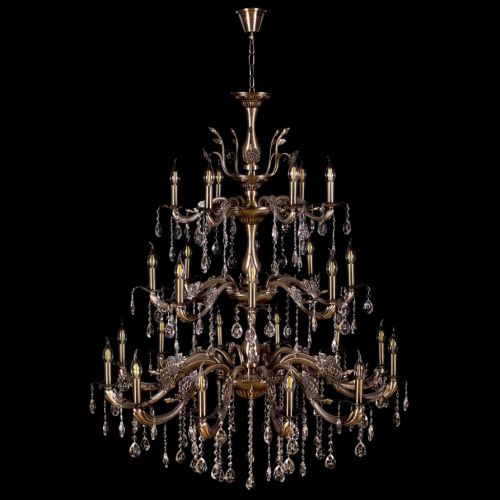 Люстра под бронзу Винтаж №1 1,1 м - Глаз Дракона под бронзу в Симферополе Гусь Хрустальный