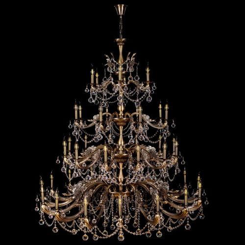 Люстра Винтаж №1 - 1,6 м, под бронзу в Симферополе Гусь Хрустальный