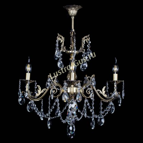 Люстра бронзовая Кассандра №3 баден в Симферополе Гусь Хрустальный