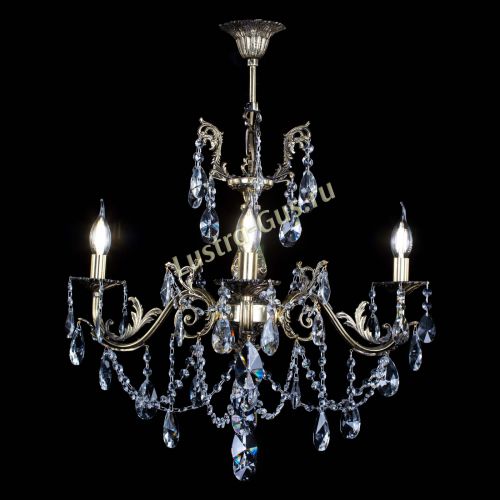 Люстра бронзовая Кассандра №3 лучик в Симферополе Гусь Хрустальный