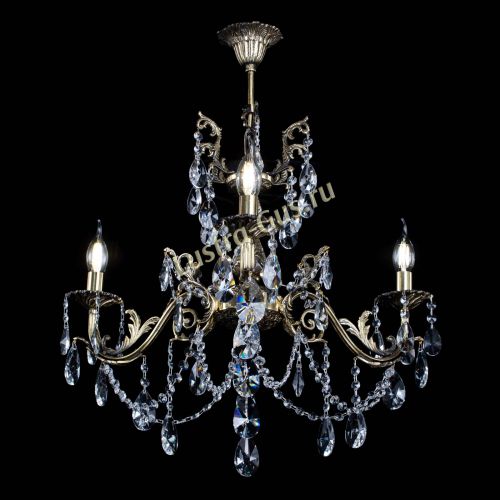 Люстра бронзовая Кассандра №3 лучик в Симферополе Гусь Хрустальный