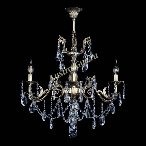 Люстра бронзовая Кассандра №3 журавлик в Симферополе Гусь Хрустальный