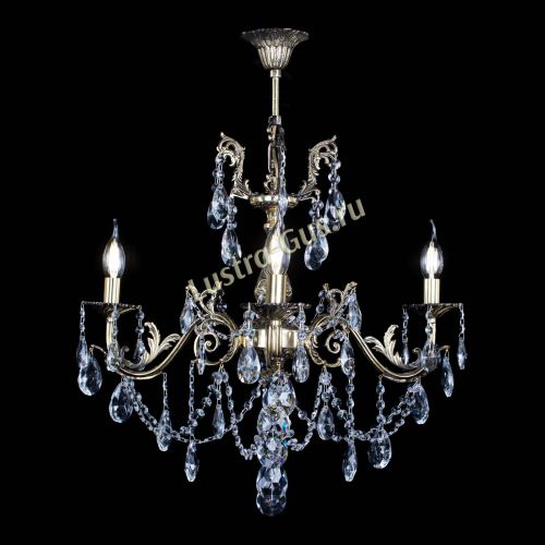 Люстра бронзовая Кассандра №3 журавлик в Симферополе Гусь Хрустальный