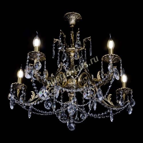 Бронзовая люстра Кассандра №5 баден в Симферополе Гусь Хрустальный