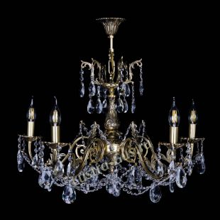 Бронзовая люстра Кассандра №5 журавлик