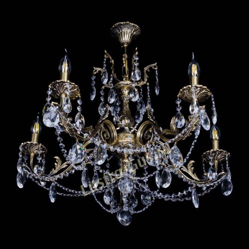 Бронзовая люстра Кассандра №5 журавлик в Симферополе Гусь Хрустальный