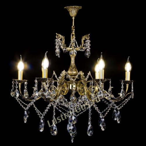 Бронзовая люстра Кассандра №6/2 баден в Симферополе Гусь Хрустальный