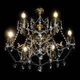  Бронзовая люстра Кассандра №6/2 лучик в Симферополе