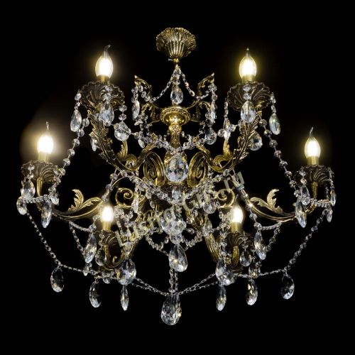 Люстра Кассандра №6/2 журавлик в Симферополе Гусь Хрустальный