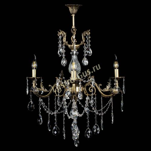 Люстра бронзовая Кассандра Алфея №3/1 баден в Симферополе Гусь Хрустальный