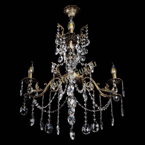 Люстра бронзовая Кассандра Алфея №3/1 баден в Симферополе Гусь Хрустальный