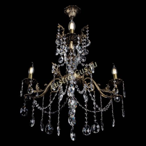 Люстра бронзовая Кассандра Алфея №3/1 баден в Симферополе Гусь Хрустальный