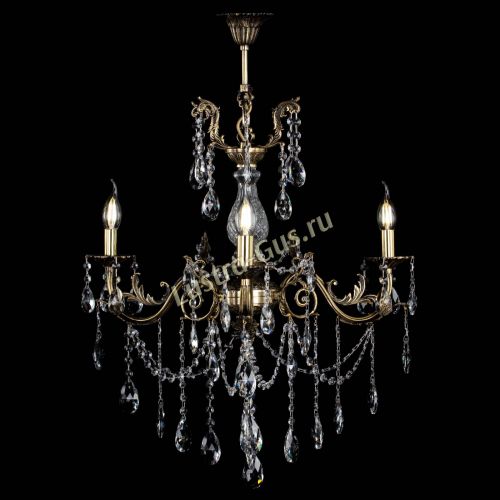 Люстра бронзовая Кассандра Алфея №3/1 журавлик в Симферополе Гусь Хрустальный