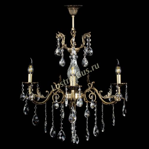 Люстра бронзовая Кассандра Алфея №3/2 баден в Симферополе Гусь Хрустальный