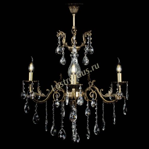 Люстра бронзовая Кассандра Алфея №3/2 баден в Симферополе Гусь Хрустальный