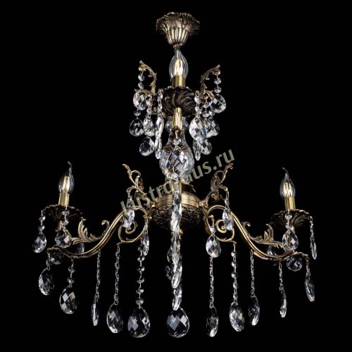 Люстра бронзовая Кассандра Алфея №3/2 баден в Симферополе Гусь Хрустальный
