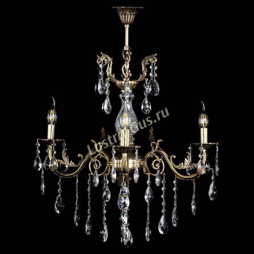 Люстра бронзовая Кассандра Алфея №3/2 журавлик в Симферополе Гусь Хрустальный