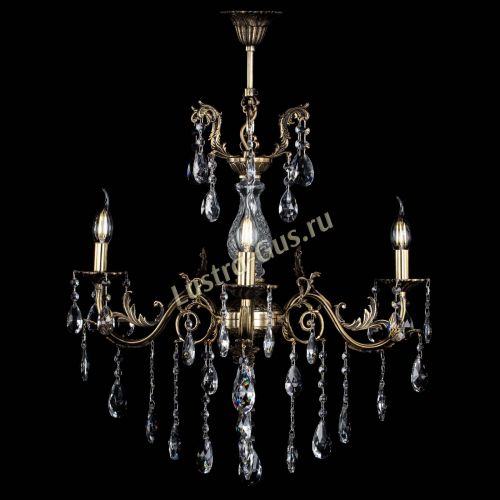 Люстра бронзовая Кассандра Алфея №3/2 журавлик в Симферополе Гусь Хрустальный