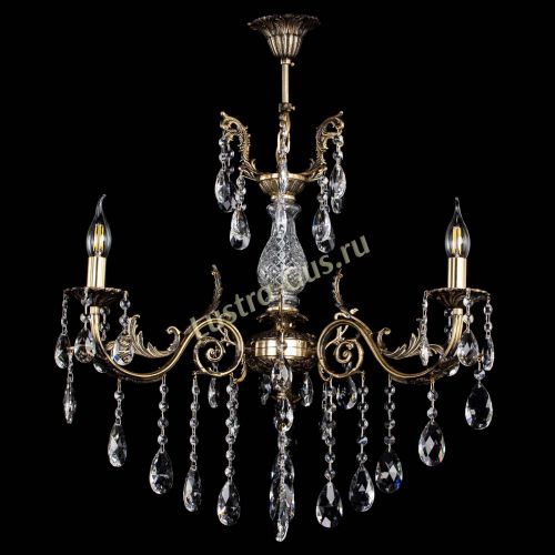 Люстра бронзовая Кассандра Алфея №3/2 журавлик в Симферополе Гусь Хрустальный