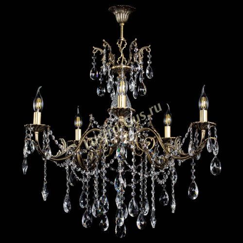 Люстра бронзовая Кассандра Алфея №5/1 журавлик в Симферополе Гусь Хрустальный