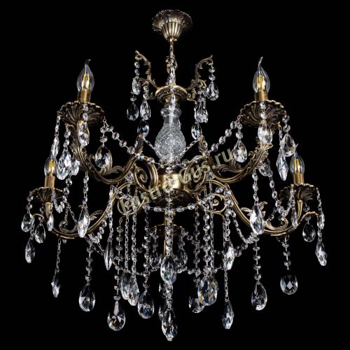 Люстра бронзовая Кассандра Алфея №5/1 журавлик в Симферополе Гусь Хрустальный